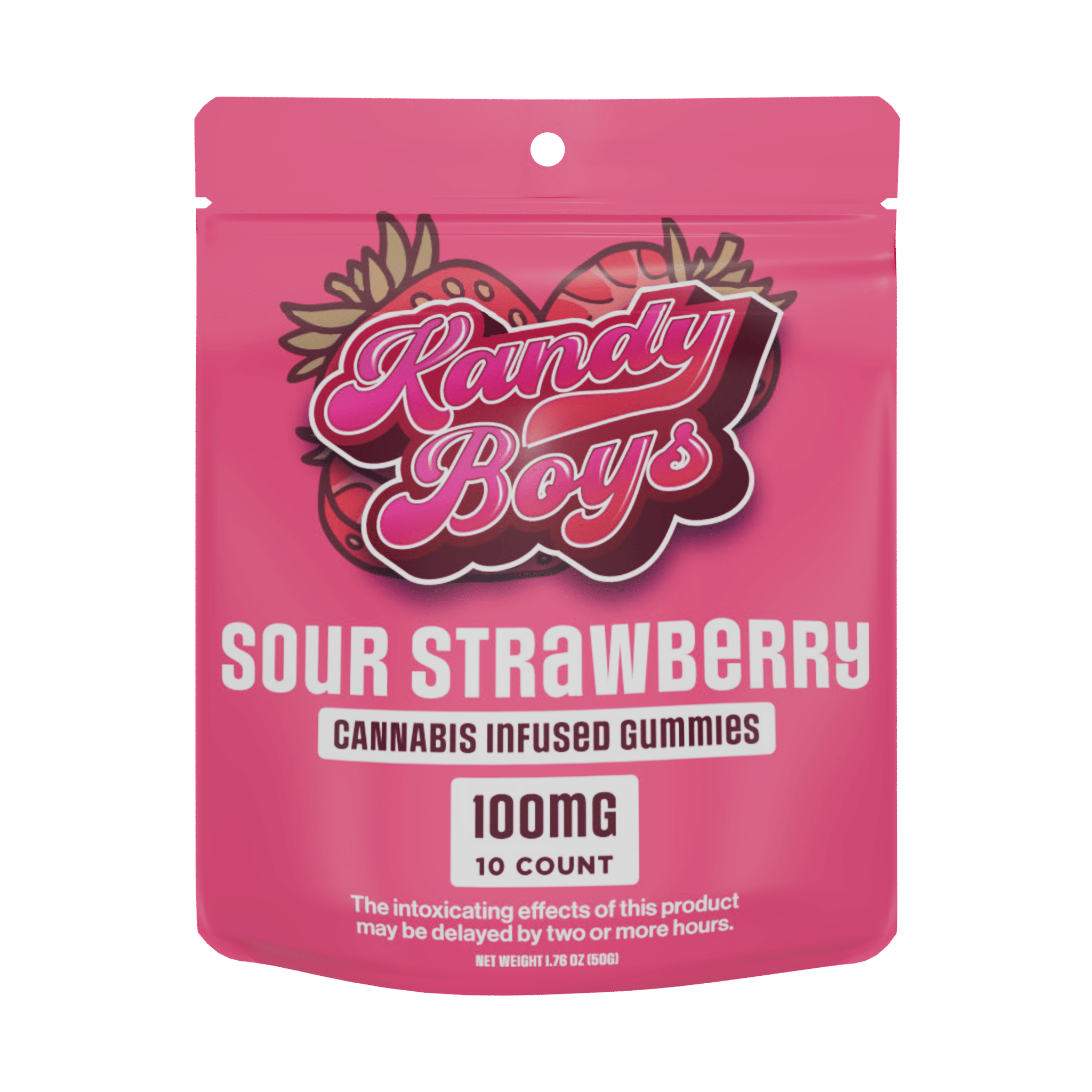 Sour Strawberry Gummies