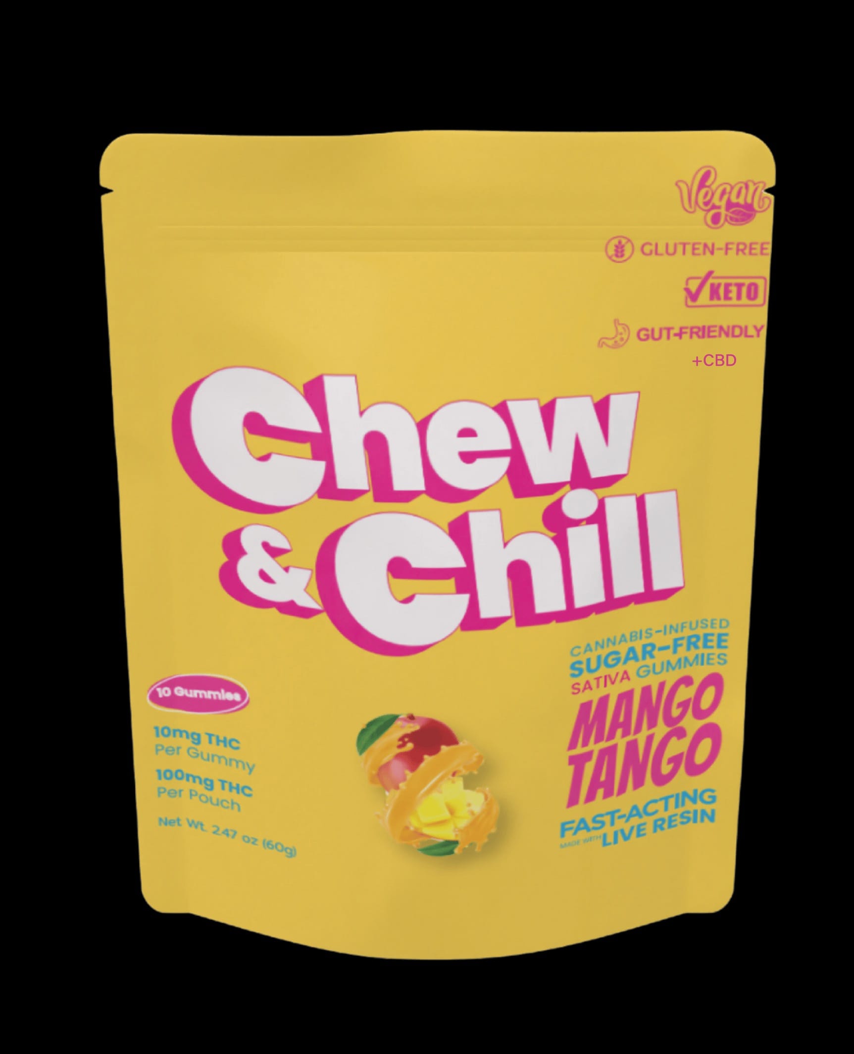 Mango Tango Gummies 100mg