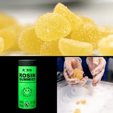 Rosin Tech Labs: Papaya - 100mg Rosin Gummies Edibles