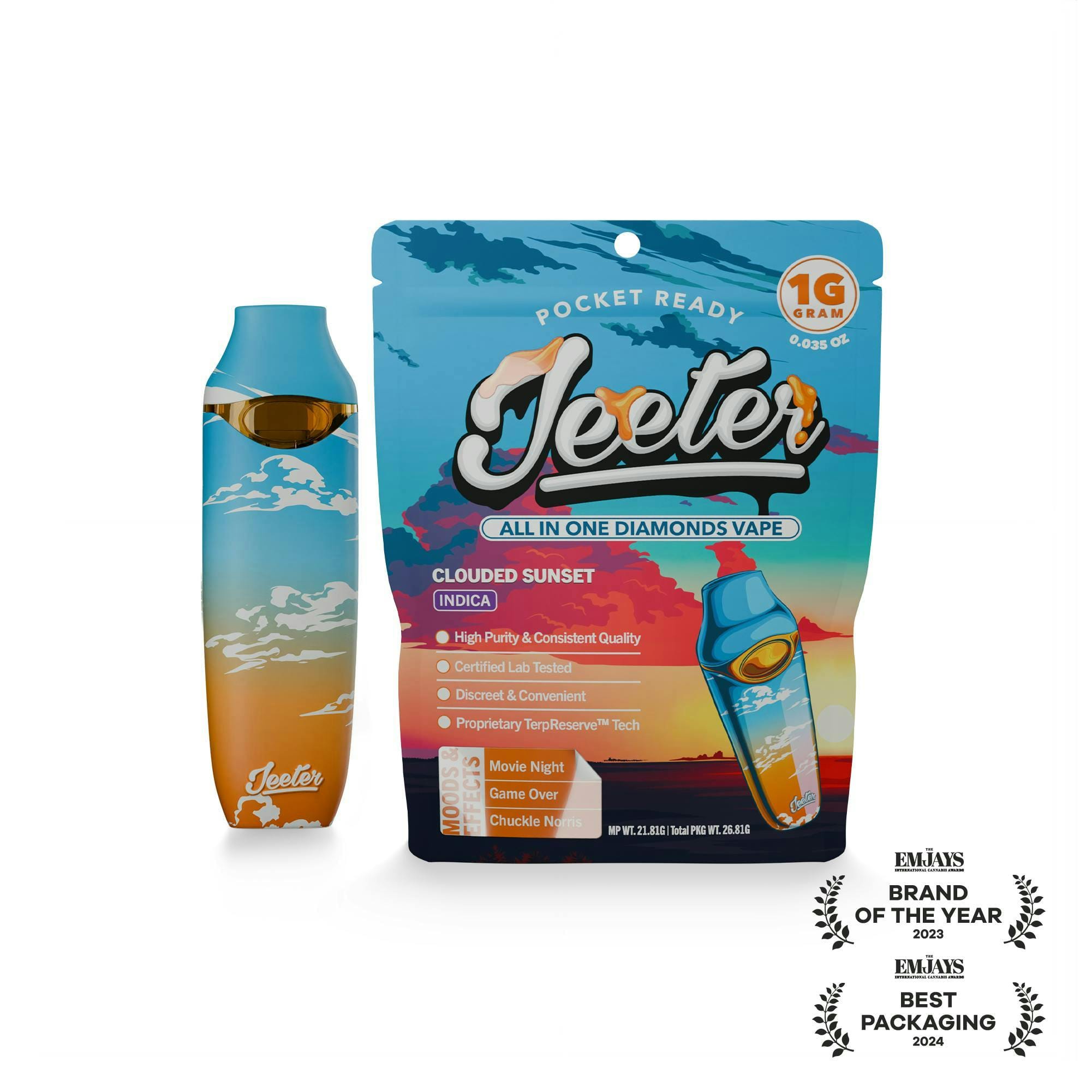 Jeeter — Clouded Sunset **b2g1 Everyday**