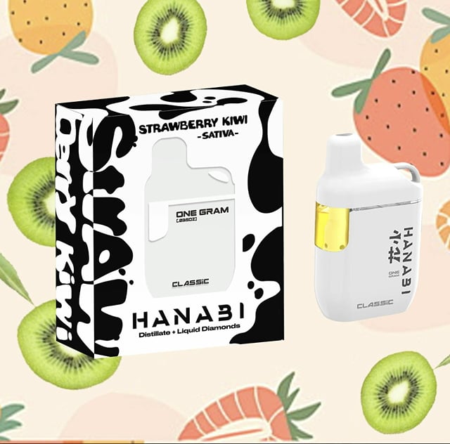 Hanabi Classic 1g All In One Strawberry Kiwi