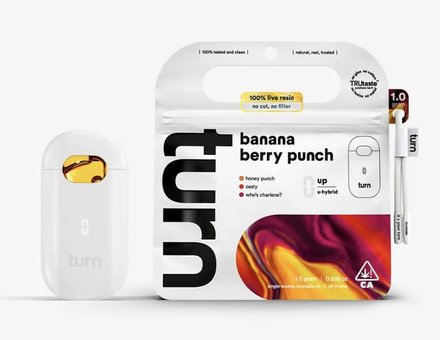 Turn Up LR TurnOne | 1g - Banana Berry Punch - AIO
