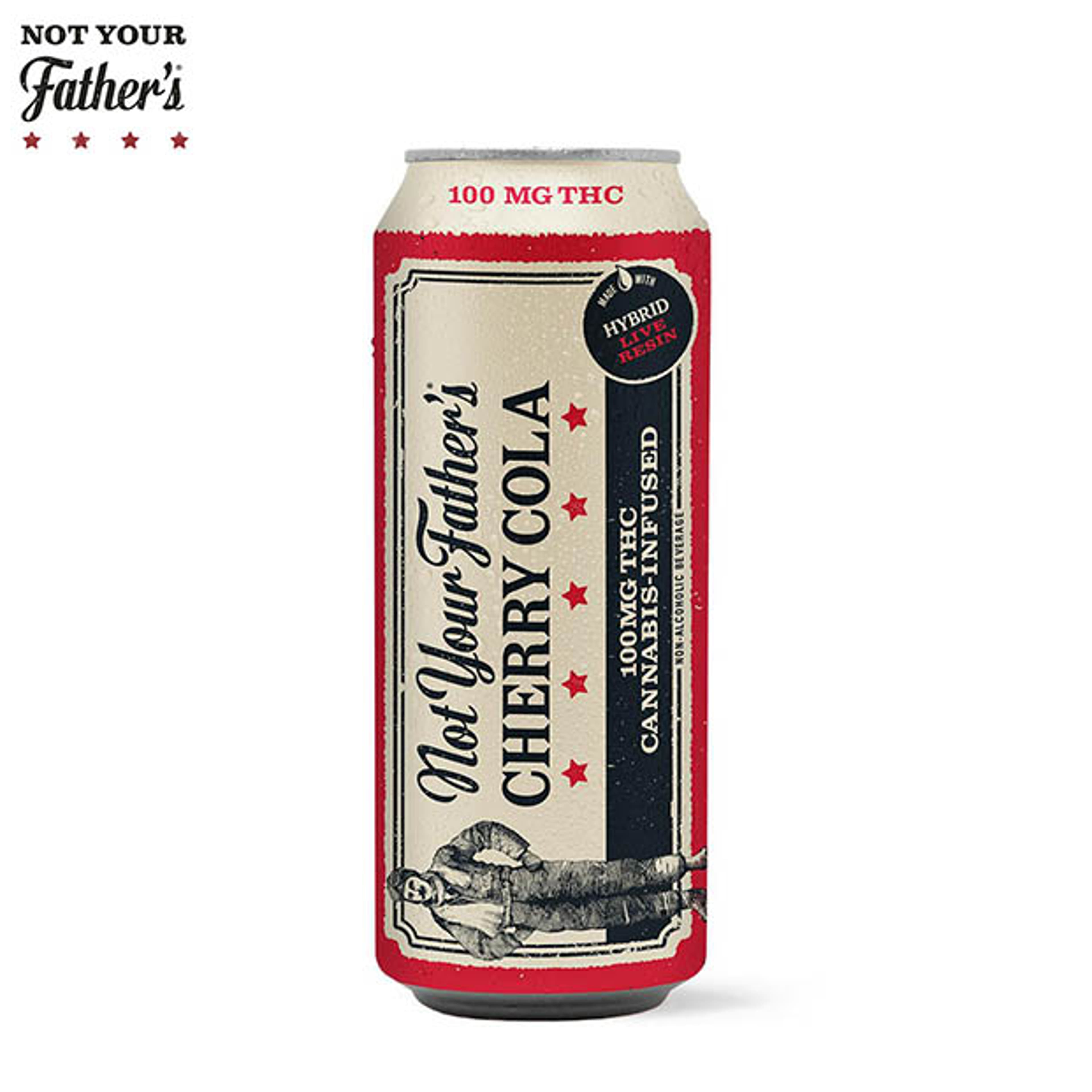 Not Your Father's - Cherry Cola Live Resin Soda - 100mg THC - Not Your Father's - Cherry Cola - Soda - 100mg - $8.99 - Beverages