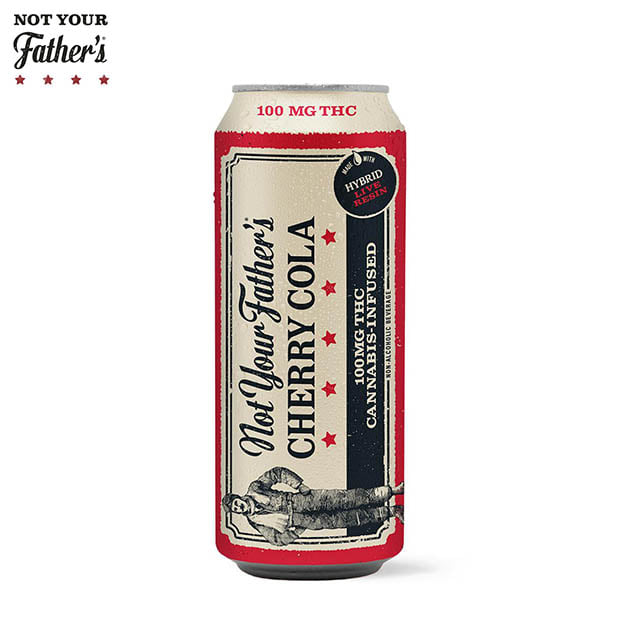 Not Your Father's - Cherry Cola Live Resin Soda - 100mg THC