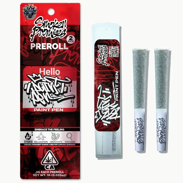 Paint Pen 2pk Prerolls