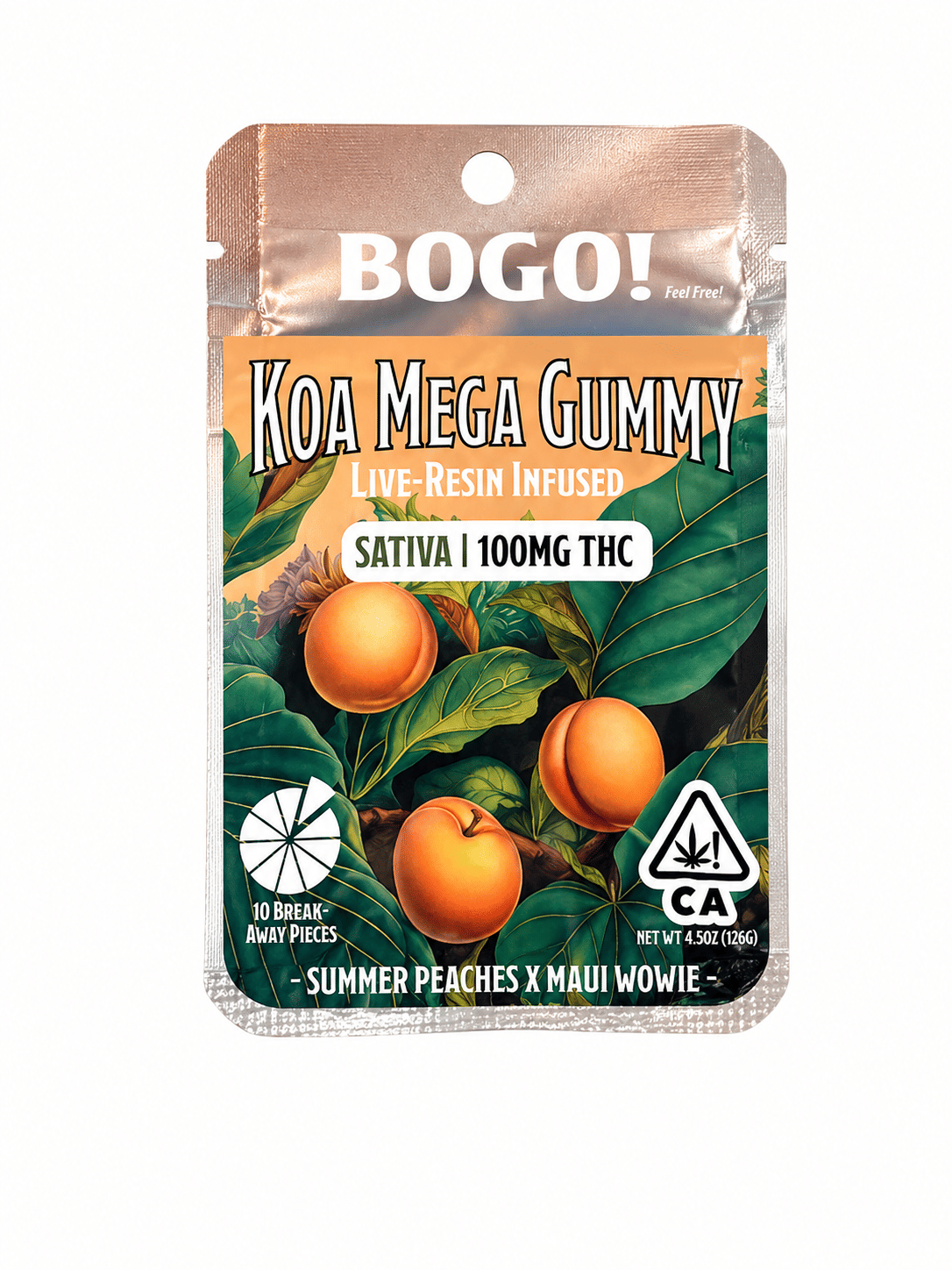 Koa Cannabis Co. — Summer Peaches x Maui Wowie