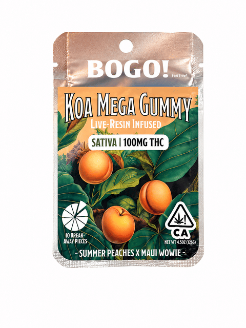 Koa Cannabis Co. — Summer Peaches x Maui Wowie