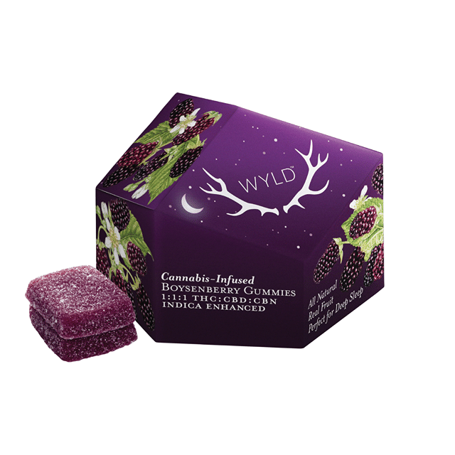 BOYSENBERRY 1:1:1 THC:CBD:CBN GUMMIES