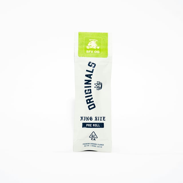 SFV OG 1g King Size pre-roll