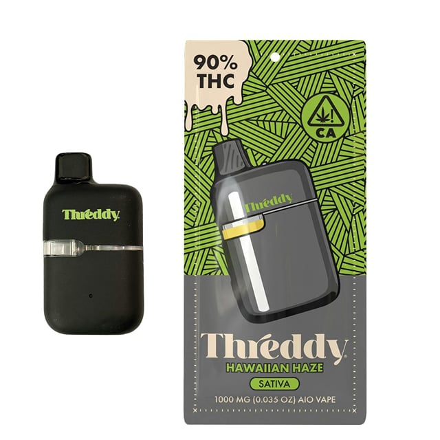 Threddy - Hawaiian Haze - 1G - *AIO Vape*