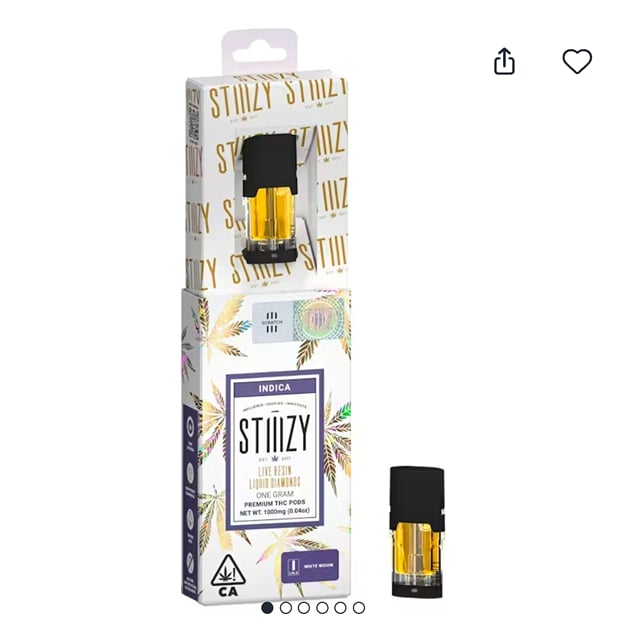 STIIIZY - White Widow Liquid Diamonds Pod - 1g