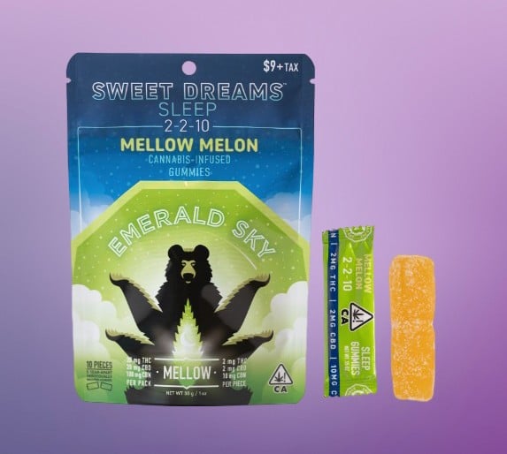 LOYALTY: MELLOW MELON SWEET DREAMS GUMMIES | 10:2:2 CBN:CBD:THC | EMERALD SKY