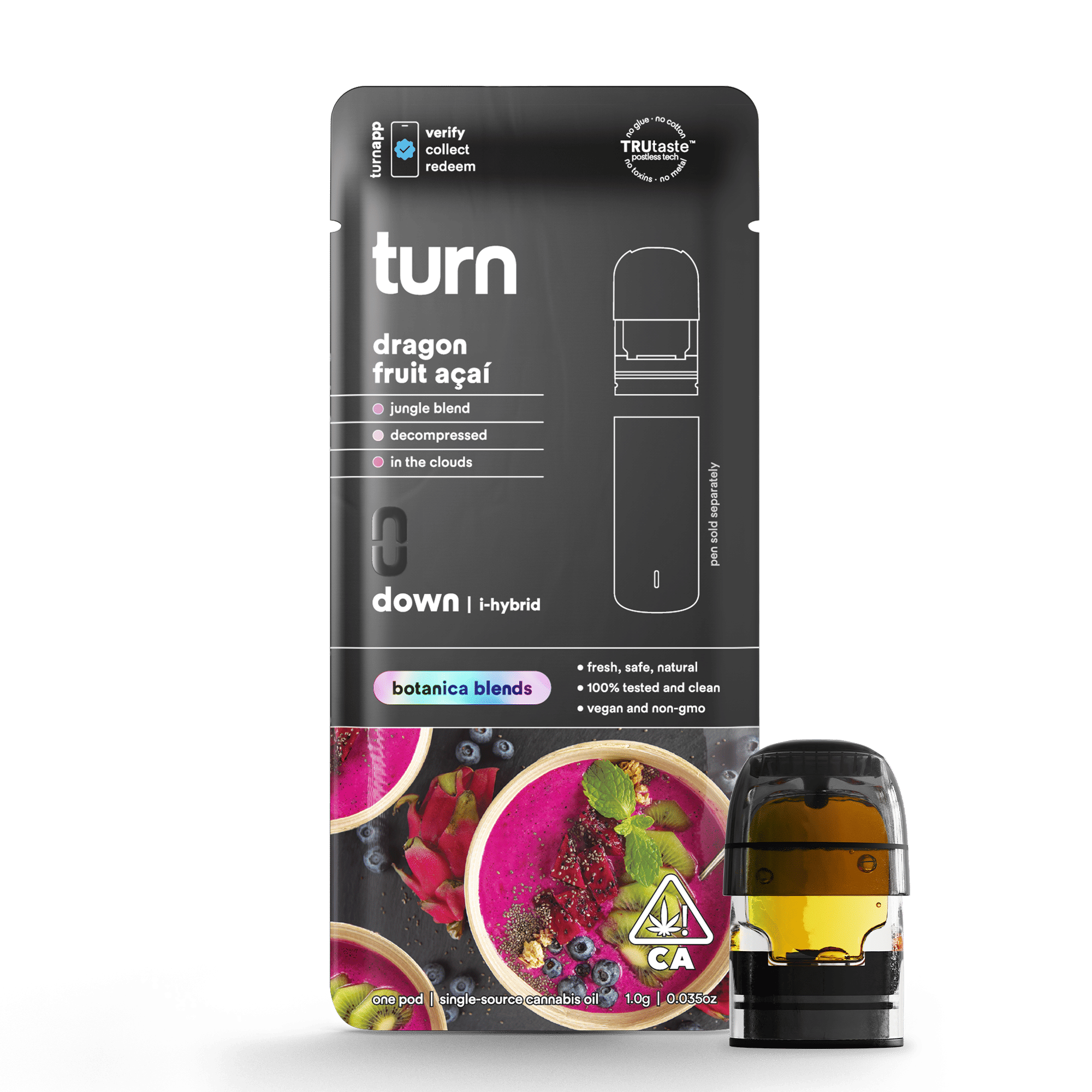 turn — Dragon Fruit Acai