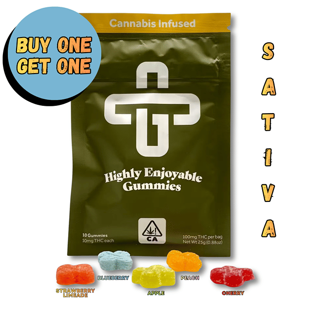 Tropicana Cookies Hash Rosin Infused Mixed Fruit Gummies 100mg 10pk