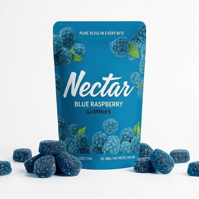 Blue Raspberry Gummies
