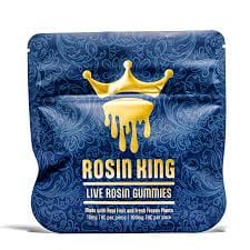 Rosin King Gummies - Blueberry 10mg THC - Live Rosin |
