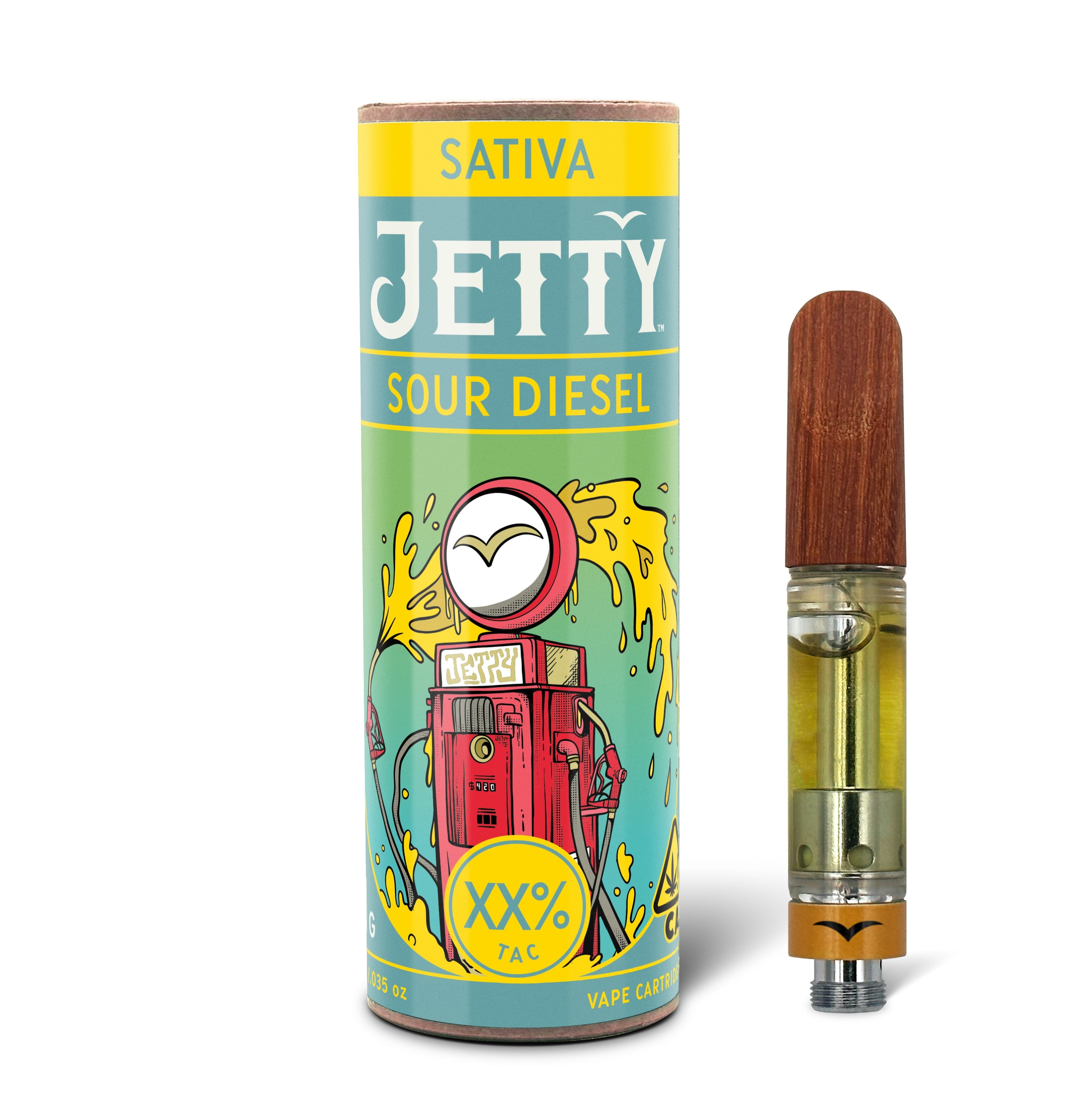 Jetty Extracts — Sour Diesel - 1g Cartridge