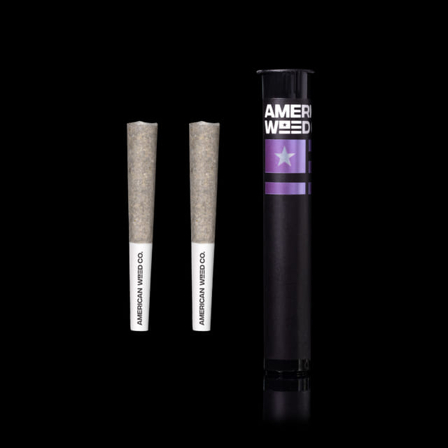 American Weed Co. — Lavender Dream CBN - .5g Pre Rolls (2pk)
