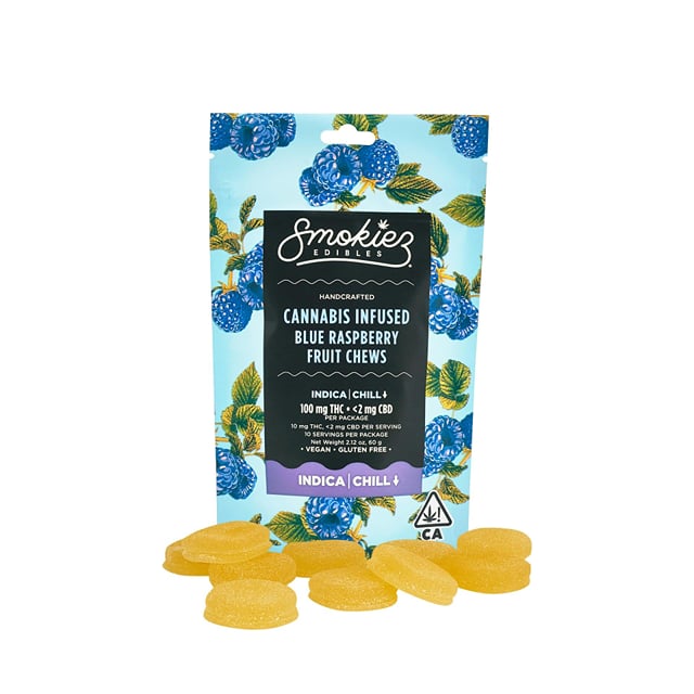 Blue Raspberry | 100mg Fruit Chews