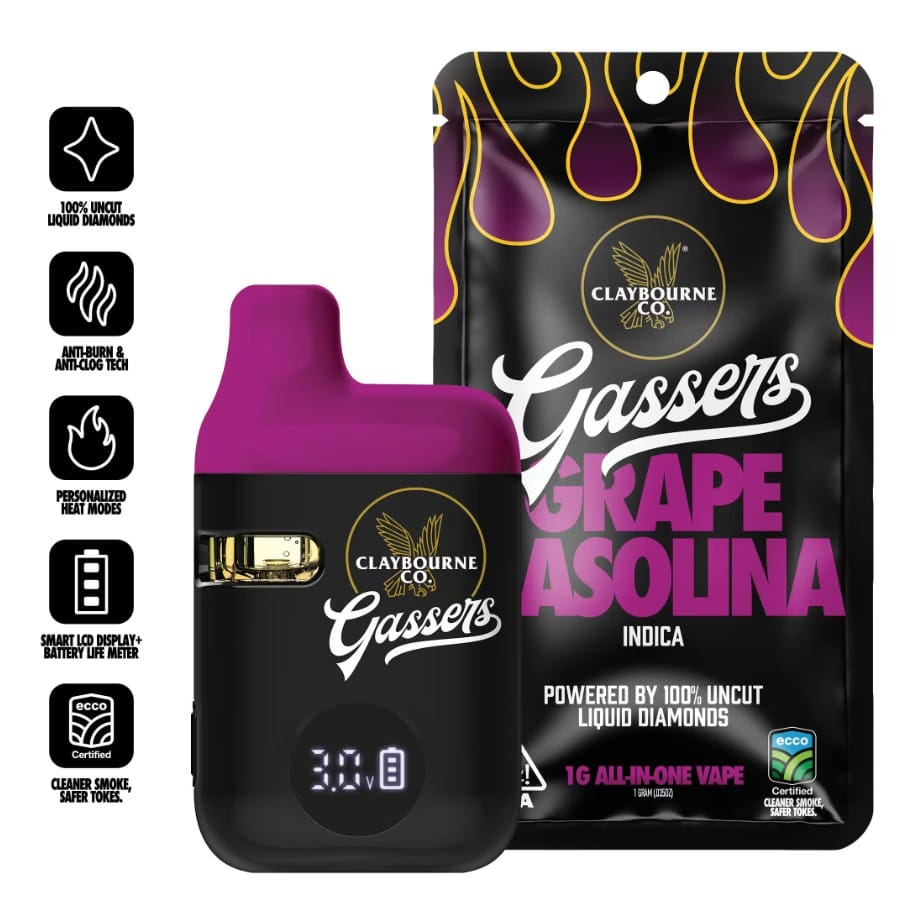 Claybourne — Grape Gasolina