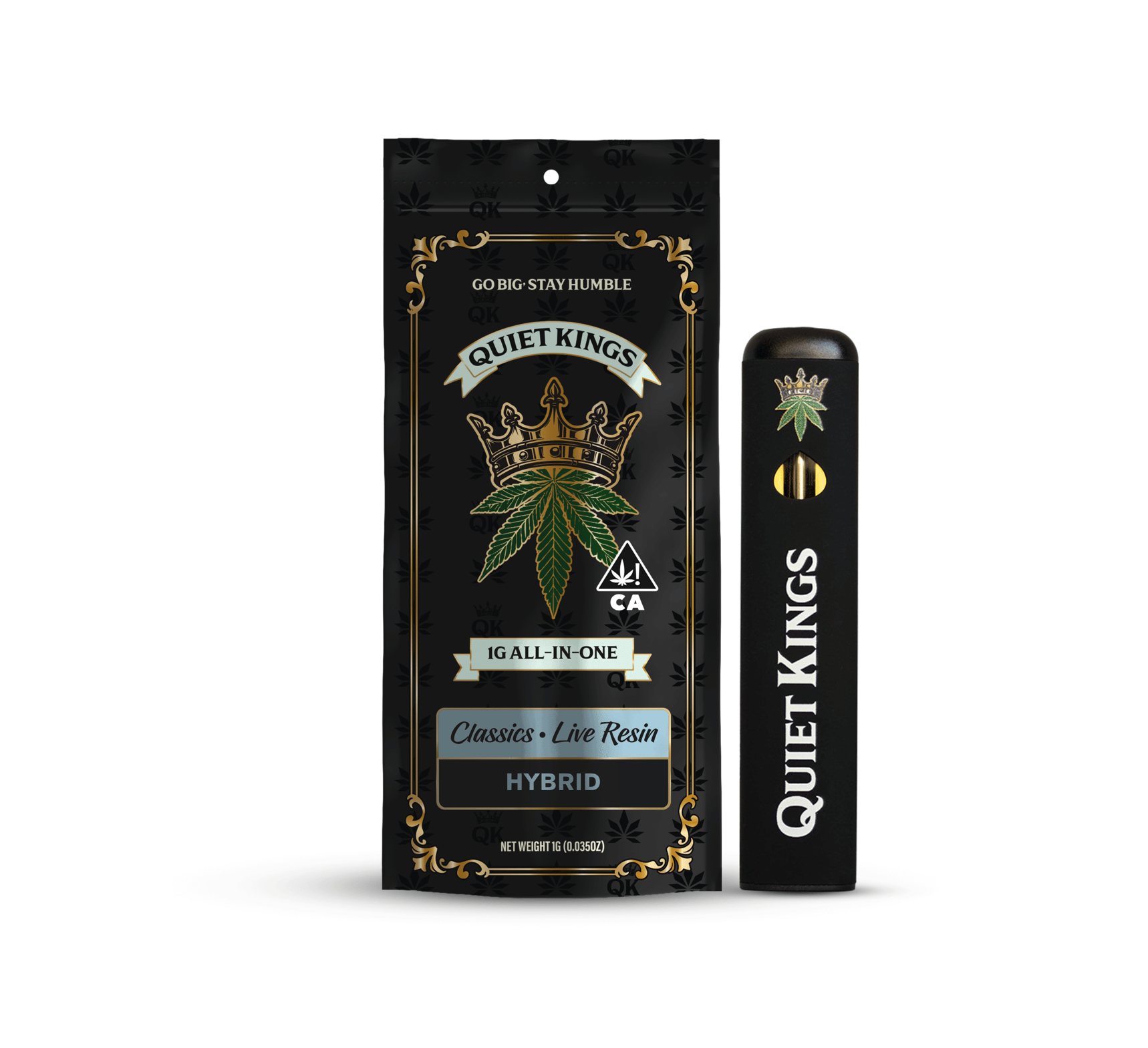 Quiet Kings — Trainwreck - 1g Live Resin Disposable