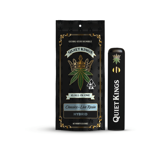 Quiet Kings β Trainwreck - 1g Live Resin Disposable