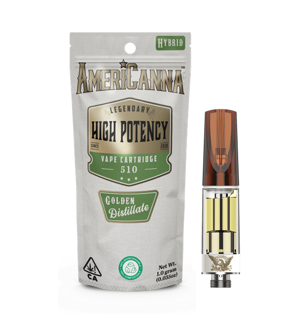 AmeriCanna- Sour Apple 1g 510Cart