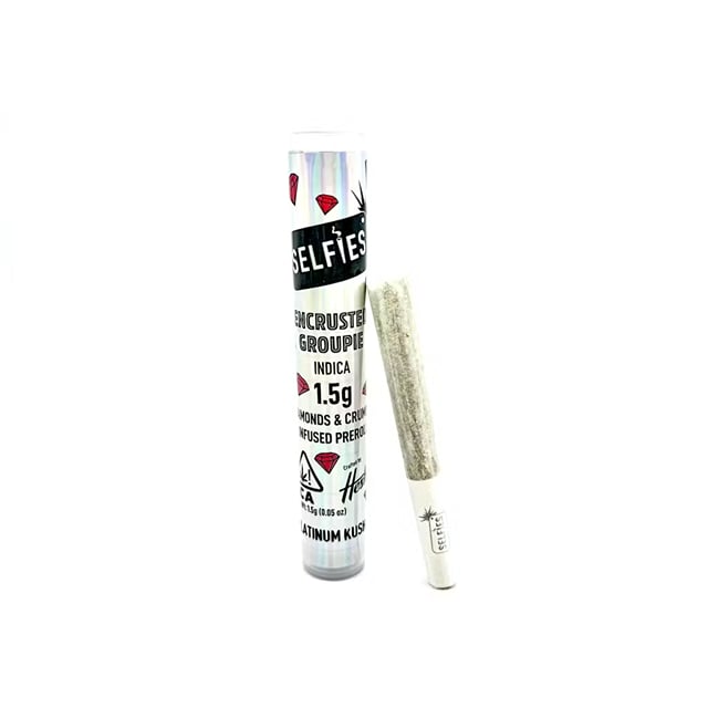 Platinum Kush - Encrusted Groupie - Infused Pre-Roll - 1.5g