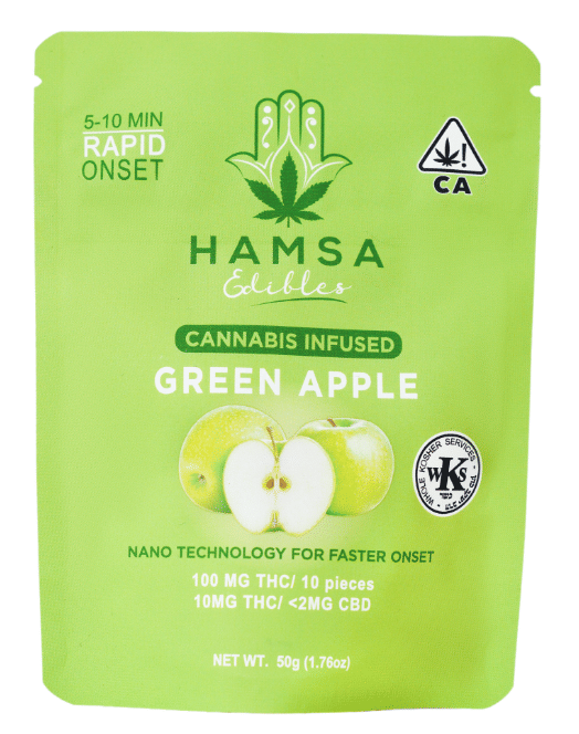 Green Apple | Gummies | 10pk/100mg