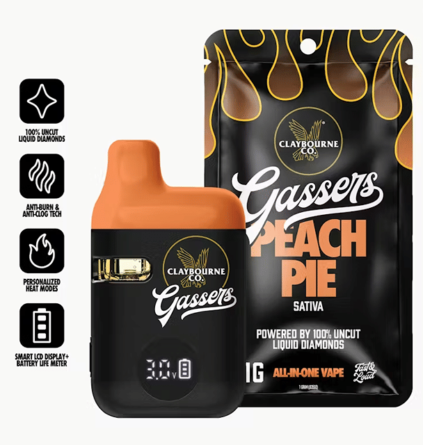 Peach Pie - Liquid Diamonds All-In-One (1000mg)