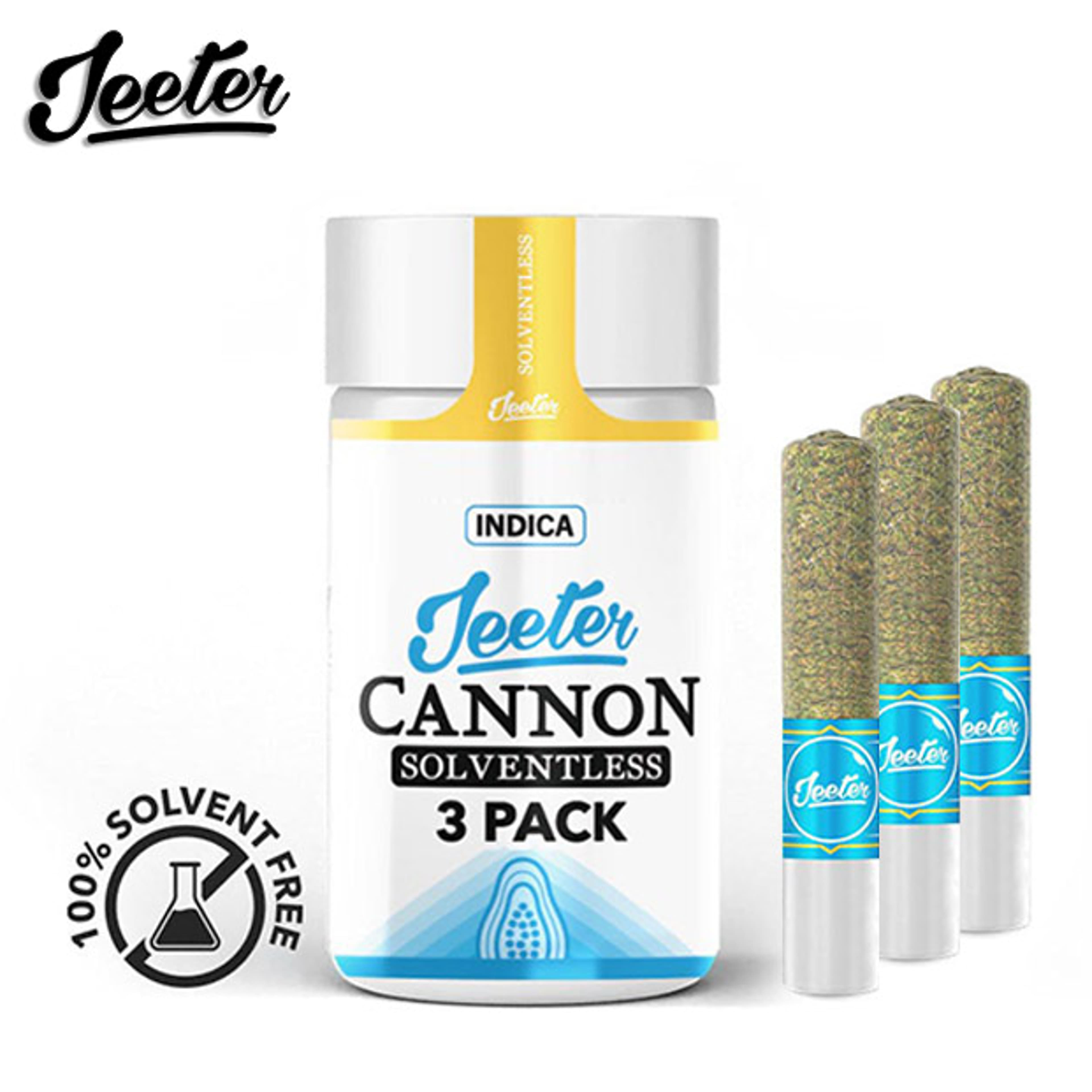 Baby Jeeter - Grand Slam - Live Rosin Cannon 3-Pack - 1.5g *B2G1 EVERYDAY* - Jeeter - GS - Infused PR PK - 1.5g - $37.99 - Pre-Roll Packs
