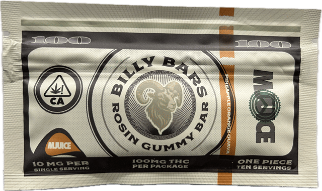 100MG Gummies Pineapple Orange Guava