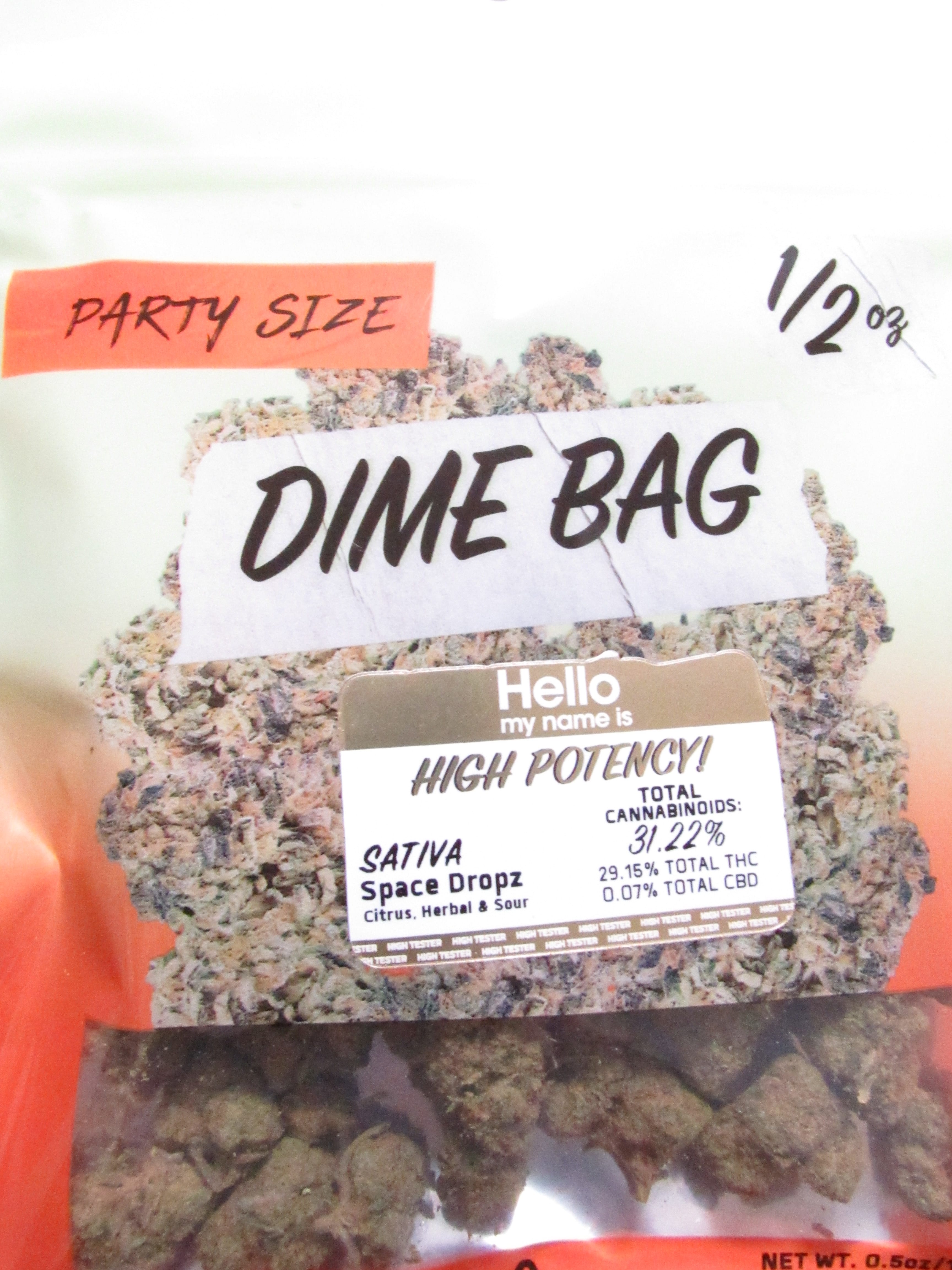 DIME BAG — Space Dropz 14g