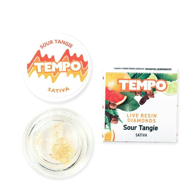 Sour Tangie | Live Resin Diamonds | 1g