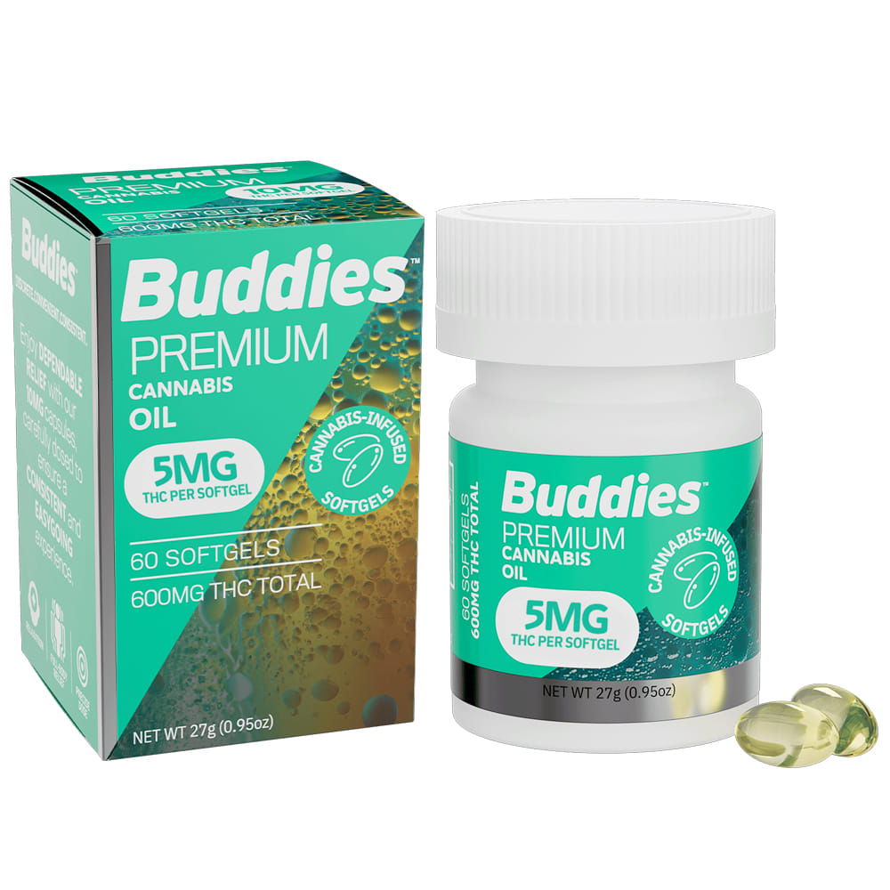Buddies — Soft Gels - 5mg x 60ct