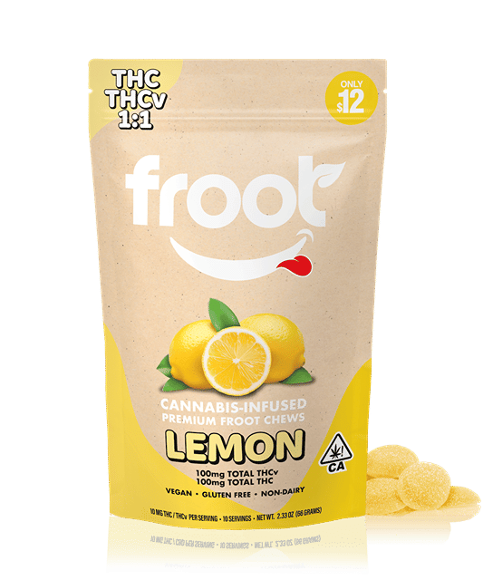 Lemon THCv 1:1 | 100mg Gummies