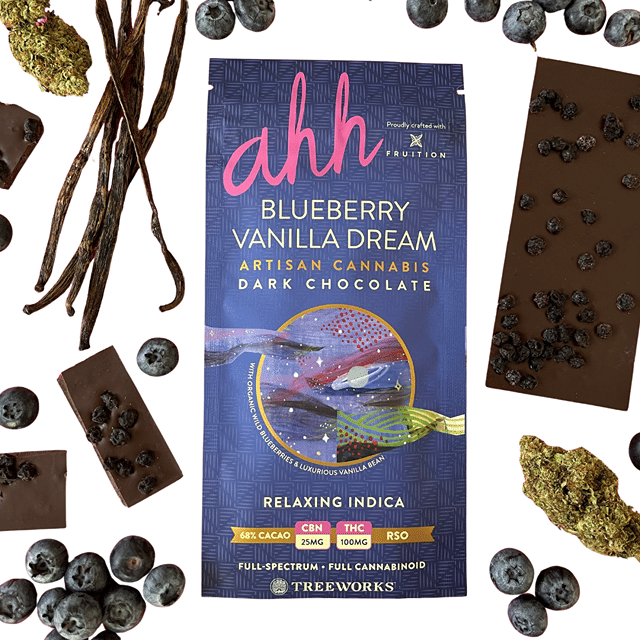 Blueberry Vanilla Dream Dark Chocolate