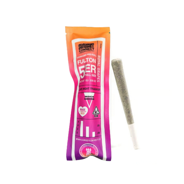 Sunset Connect - Royal Grapes - 1g Pre-Roll