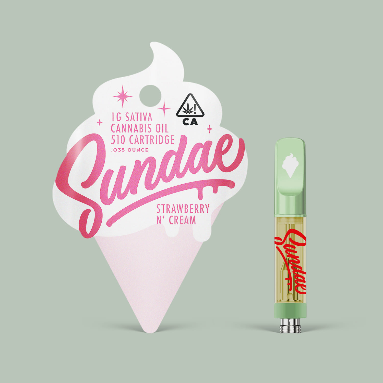 Sundae — Strawberry N Cream