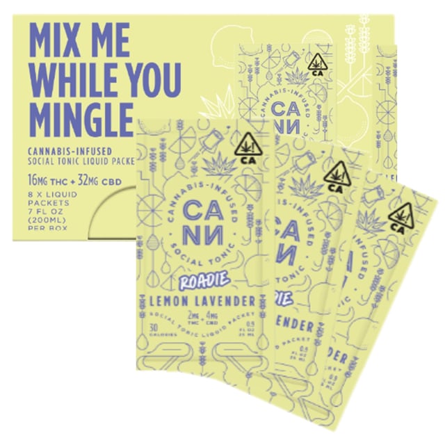 LEMON LAVENDER ROADIES - 16 mg - 8 Pack