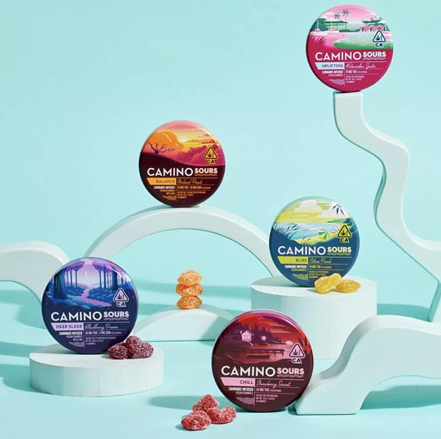 Camino | Mango Gummies | THC:CBD 5:5 | 100mg | 20ct | 5mg/ea