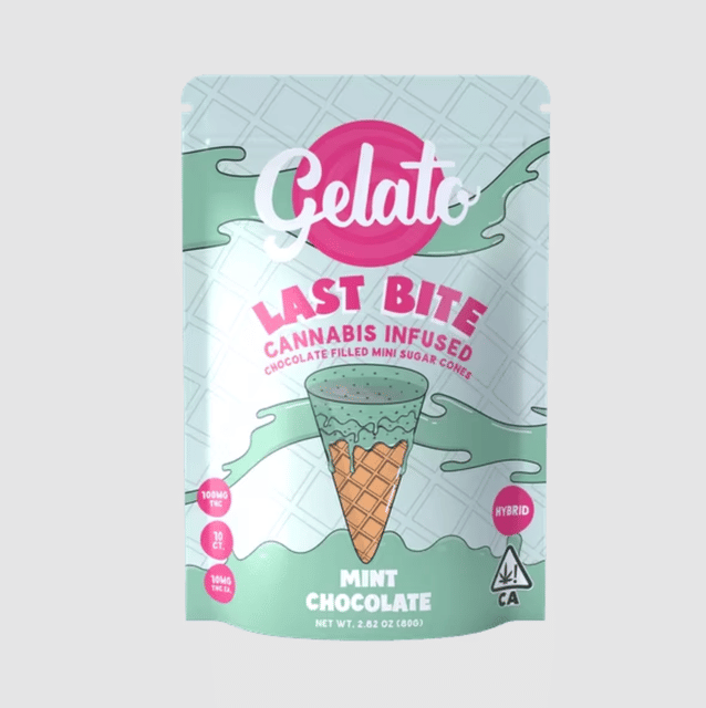 Gelato: Last Bite Mint Cones