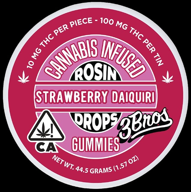 Strawberry Daiquiri | Rosin Gummies | 100mg