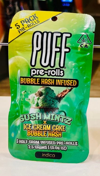 PUFF: Gush Mintz X Ice Cream Cake Bubble