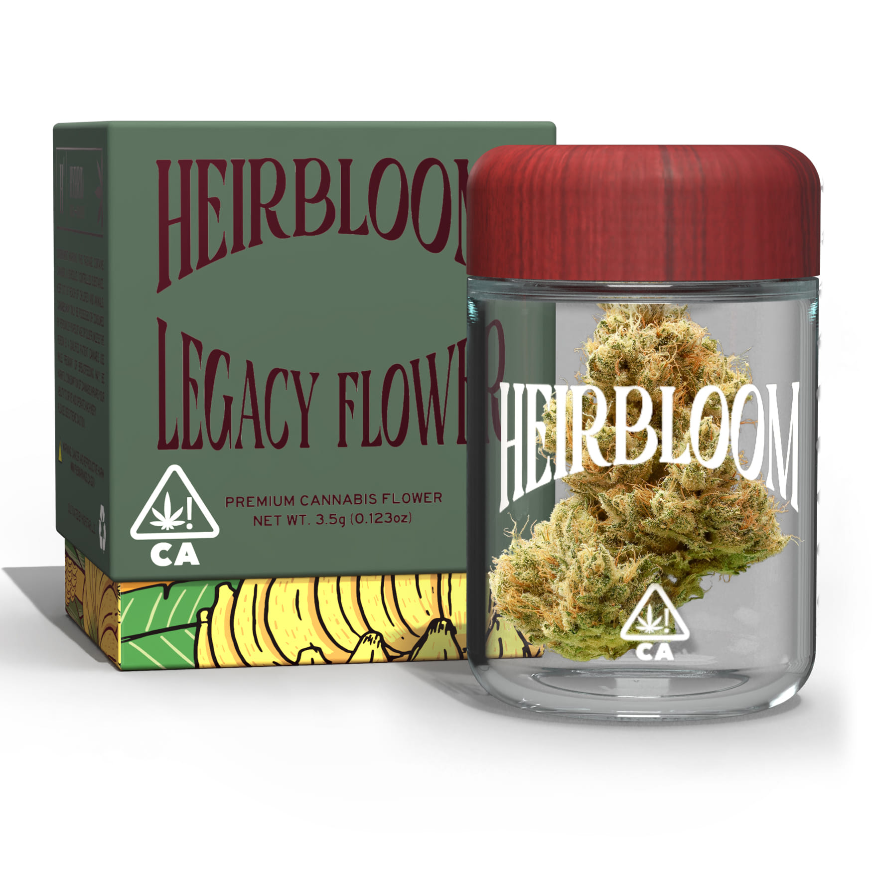 Heirbloom Legacy Flower — Banana OG