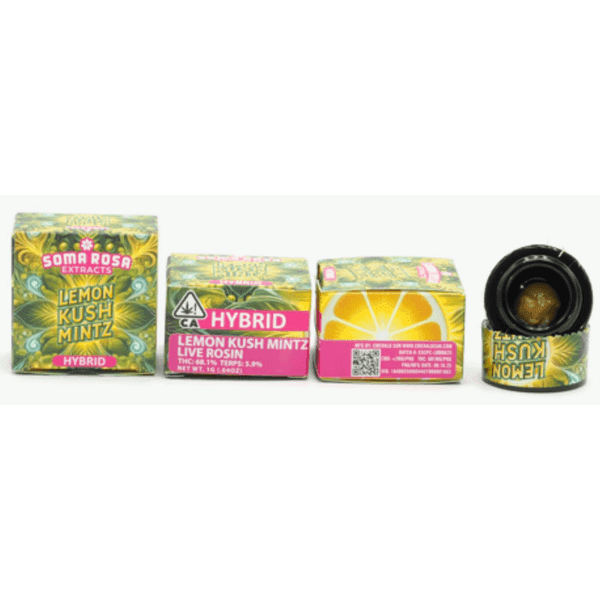 Soma Rosa — Lemon Royale - 1g Live Rosin