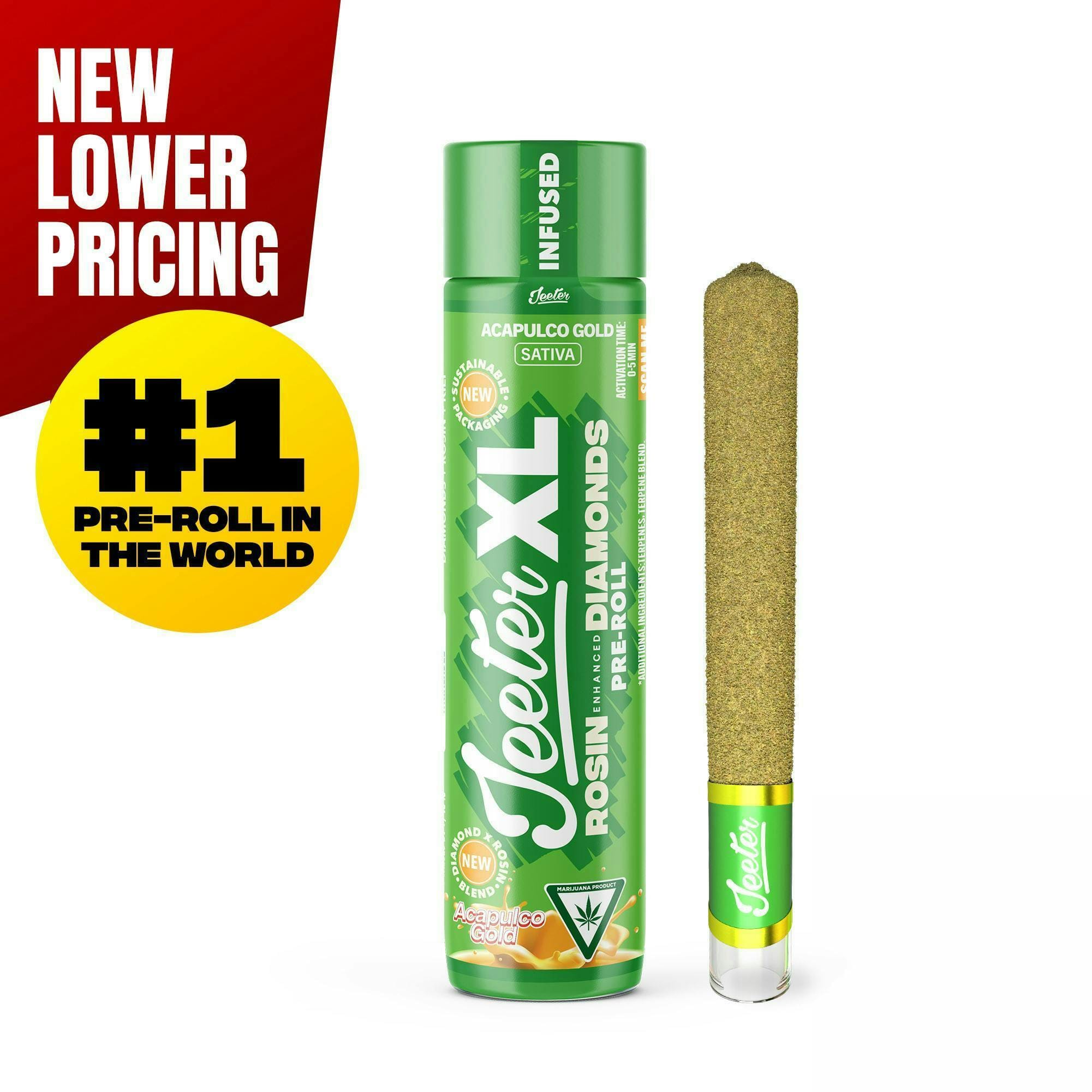 Jeeter's — Acapulco Gold Jeeter Xl