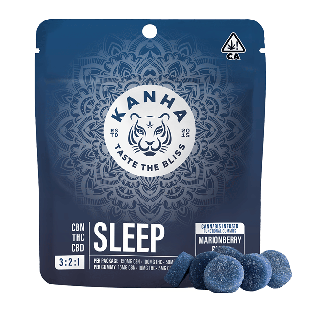 SLEEP 3:2:1 CBN:THC:CBD GUMMIES - 100 mg - 10 Pack