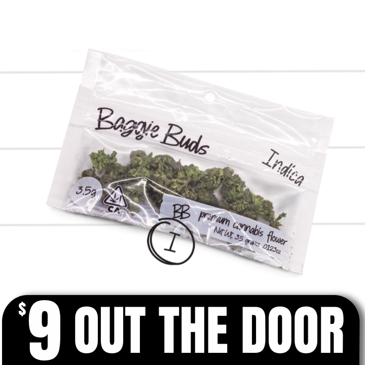 Baggie Buds | 3.5g - Bubba Kush - Indica - Baggie Buds -  - $7.09 - Flowers