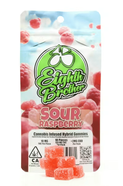 Sour Raspberry 10 pack - 100mg